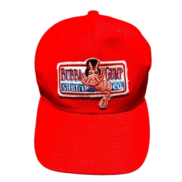 Unisex Bubba Gump Shrimp Company Trucker Hat Size OS Red - Picture 1 of 5
